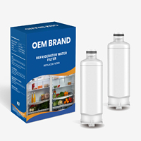 Filtre à eau en plastique certifié NSF avec charbon actif, élimine les bactéries, compatible avec les modèles de réfrigérateur DA97-08006C HAF-QIN
