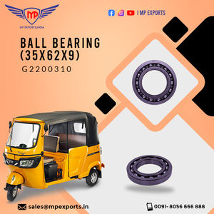 Roulement à billes de fabrication indienne 35x62x9 de qualité supérieure, pièces pour tricycles compatibles avec le modèle King, exporté en Haïti et en République Dominicaine - Product Image 3