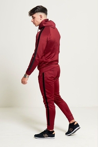 Sports Wears Jogging Tracksuits Custom Made 100% <b>Polyester</b> New Designs Zipper Hoodies And <b>Joggers</b> 2 Pieces Gym Tracksuits - Product Image 5