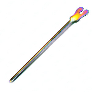 เครื่องมือผ่าตัดทางทันตกรรม Tongue Tie ขนาด 5 นิ้ว อุปกรณ์ทันตกรรม Ce รุ่น Grooved Director สีรุ้ง พร้อมปลายโพรบ - Product Image 1