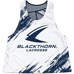 Camiseta sin mangas reversible de malla para lacrosse, personalizada OEM, con estampado por sublimación, transpirable, unisex, para adultos, con logo frontal. - Product Image 3