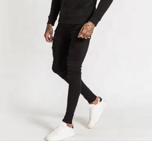 Chándal con Capucha para Hombre, Diseño Color Block, Manga Larga, Ropa Deportiva Casual, Negro, Gris, Blanco, Logotipo Frontal, Bolsillos Laterales, Corte Otoñal - Product Image 6