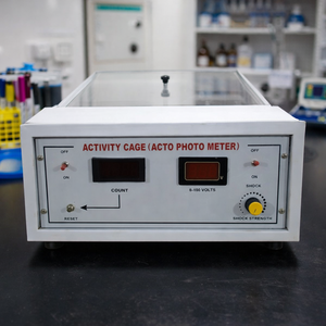 เครื่องวัดกิจกรรมดิจิทัลสำหรับสัตว์ฟันแทะและปลาซีบร้าฟิช – ระบบวิเคราะห์พฤติกรรมด้วยโฟโตเซลล์ 6 ตัว พร้อมระบบกระตุ้นด้วยแรงกระแทก 100V - Product Image 2