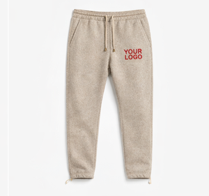 Pantalones Deportivos de Felpa de Algodón Personalizados, Pantalones Deportivos Clásicos Premium, Pantalones Deportivos de Algodón Grueso para Hombre - Product Image 1