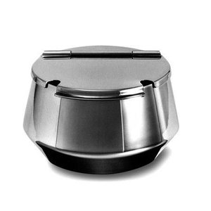 Bol à sucre en acier inoxydable de haute qualité avec couvercle et forme unique pour la table et la cuisine - Product Image 1