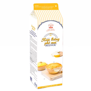 Crème non laitière de qualité en gros OEM/ODM HALAL pour boulangerie, crème de fromage et d'œuf, crème d'œuf non cuite 1KG – Prix attractif – Fabricant et fournisseur - Product Image 1