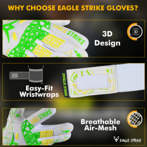 Guantes de Portero de la Mejor Calidad, Nuevo Modelo del Proveedor, Diseño Personalizado, al Mejor Precio, MOQ Bajo - Product Image 5