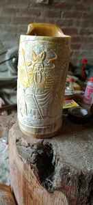 ของตกแต่งทำมือจากเขาควาย รูปทรงธรรมชาติ พกพาสะดวก ของขวัญจากงานฝีมือคิสวะ ยูตะรัฐปัญจาบ - Product Image 3