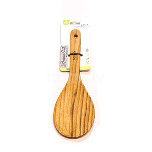 Cuchara de Arroz de Madera de Teca Natural, Segura para Alimentos, Sin Pintura ni Barniz, Halal, Personalizable para Cocina - Product Image 5