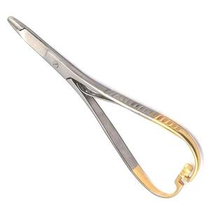 Manual Reusable 15.9cm Dental Surgical Instruments Hospital Supplies Needle <b>Holder</b> Scissors Spring Handles Shuja Surgico - Product Image 3