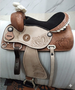 Selle de cheval en cuir occidental sur mesure de haute qualité, tendance, nouvelle, faite à la main - Product Image 1