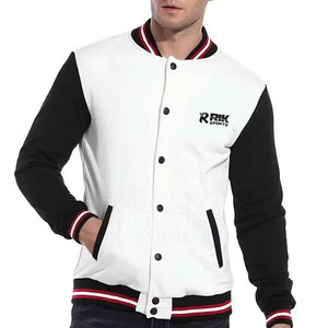<b>Baseball</b> <b>Jacket</b> Custom Design Long Sleeve Button Front Casual Sports Outerwear Lightweight Team Clothing <b>for</b> <b>Men</b> - Product Image 1