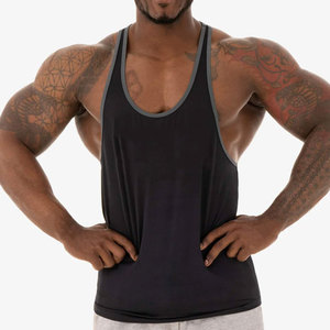 Camiseta sin mangas de diseño personalizado 2026 con corte lateral, ajuste regular, para gimnasio, ropa deportiva, de moda, superventas, precio bajo, al por mayor - Product Image 1