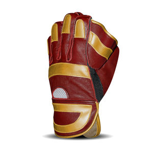 Guantes de Críquet de Cuero PU de Alta Calidad, Edición Personalizada para Jugadores, Resistentes al Calor, Seguros para Prácticas y Partidos - Product Image 6