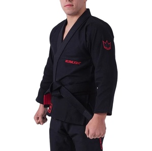 ชุดคาราเต้กิโมโนสั่งทำพิเศษ 450gsm สีน้ำเงิน ดำ ขาว ผ้าฝ้าย 100% ระบายอากาศได้ดี - Product Image 1