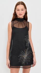 Vestido de Fiesta Corto y Sexy de Lujo para Mujer, Mini Vestido con Cristales, Atuendo Brillante para Cóctel de Noche - Product Image 6