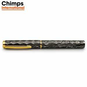 Bolígrafo de Acero de Damasco Chimps International con Clip de Bolsillo de Latón, Diseño Tradicional Forjado, el Mejor Regalo de Navidad - Product Image 5