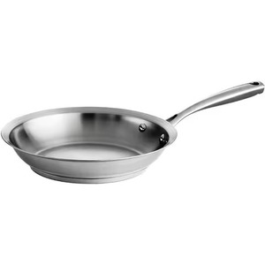 New Design Modern Sloped Rim Polished Stainless Steel Body Frying <b>Pan</b> Professional Grade Cooking <b>Pan</b> For Restaurant Chefs - Product Image 1