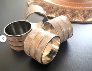 Handcrafted mother of pearl new napkin ring here <b>top</b> seller style new - <b>table</b> <b>decor</b> <b>wedding</b> party events - Product Image 1