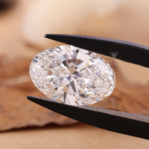 Certificat IGI, diamant de laboratoire ovale de 0,5 ct, 1 ct, 1,5 ct, 2 ct, 3 ct, 4 ct, 5 ct, D/E VVS/VS, vente en gros, diamant cultivé en laboratoire HPHT CVD. - Product Image 5