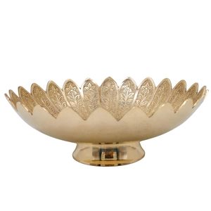 Corbeille à fruits en laiton de qualité supérieure pour table à manger, panier décoratif élégant pour centre de table de cuisine et de maison - Product Image 3