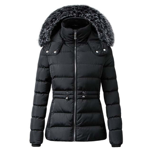 Long Hooded <b>Waterproof</b> Parka Coat for <b>Women</b> with Thermal <b>Padding</b> Windproof Customizable Design & Colors <b>Women</b> Parka <b>Jacket</b> - Product Image 2
