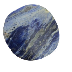 Posavasos de Sodalita y Ágata, Tallados a Mano, Rebanadas de Ágata Natural, Decoración para el Hogar, Alta Calidad, Comprar en Línea, Amayra Crystals - Product Image 1