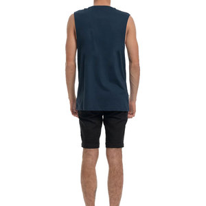 New Arrival Hot Selling Men's Gym Stringer <b>Tank</b> <b>Top</b> <b>Knitted</b> Breathable Polyester/Cotton Customized Quick Dry - Product Image 6