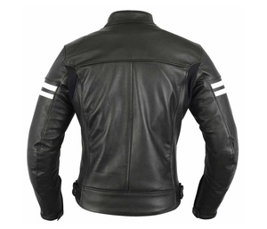 Vêtement pour homme, veste de course décontractée d'automne, vêtement de moto en simili cuir avec capuche amovible, vente en gros - Product Image 2