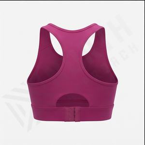 Femmes une épaule Sexy mignon moyen soutien Gym Fitness Compression doux course sport soutiens-gorge entraînement Yoga soutiens-gorge hauts courts - Product Image 3