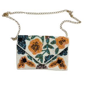 Pochettes à main perlées artisanales de qualité supérieure pour femmes, écologiques, légères, pour soirées, vendues par un fournisseur indien - Product Image 1