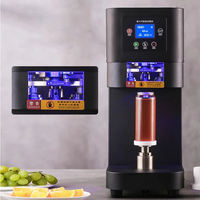 Máquina Selladora Automática Comercial KEI FU-HF-F55pro (Blanca) con Control Táctil Digital Inteligente, Sellado en 2-3 Segundos por Lata, Multimaterial