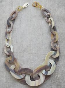 Collares de cuerno de búfalo hechos a mano, ecológicos, de diseño natural, estilo religioso y animal, para mujer, accesorios de joyería - Product Image 4