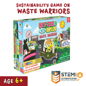 Juego de Mesa Educativo STEM Certified Waste Warriors para Niños de 6+ Años por Biplob - Product Image 2