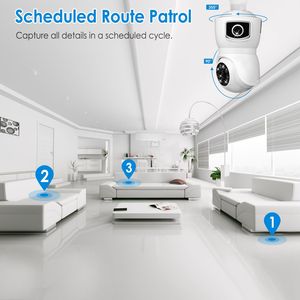 WiFi Security <b>Camera</b> Bulb Two-Way Audio with AI Motion Detection 360 PTZ Wireless Home Surveillance & <b>IP</b> <b>Camera</b> with APP Alert - Product Image 4