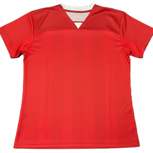 Camiseta de Entrenamiento de Fútbol Americano, Malla de Poliéster, Impresión por Transferencia de Calor, Manga Corta, Ligera, Transpirable, Ropa de Práctica Juvenil OEM - Product Image 1