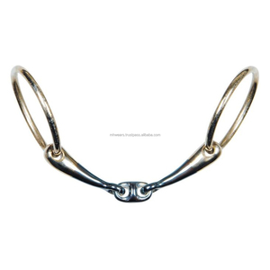 บิตม้าแบบวงแหวนหลวม MH Wholesale Equestrian สำหรับการสัมผัสและการควบคุมที่ราบรื่น บิตม้าแบบ OEM/ODM - Product Image 4