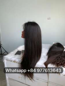 Extensiones de Cabello Humano con Pegamento, Peluca HD Lace Front Remy, Ondulado Natural, Liso Brasileño, 100% Cabello Humano de Origen Vietnamita, Donante Único - Product Image 2