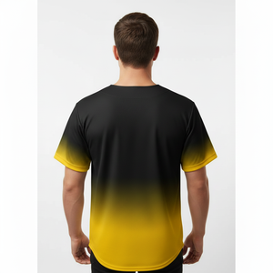 New Arriver Unisex Kids Vintage Toddler Custom Made Black and Gold <b>Baseball</b> Jersey - Product Image 4