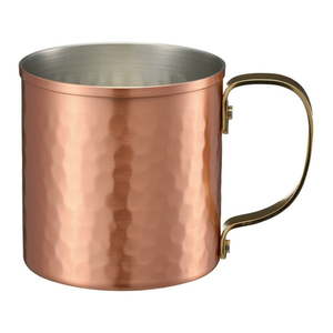 Mug en cuivre martelé artisanal pour Moscow Mule, tasses à bière en métal pur, vente en gros, articles de bar pour pubs, vaisselle classique, steins - Product Image 5