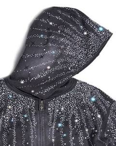 Sweat-shirts à capuche style Bling avec strass pour hommes – Vente en gros, couleur personnalisée, confortables et respirants, avec fermeture éclair, pour la mode urbaine - Product Image 3