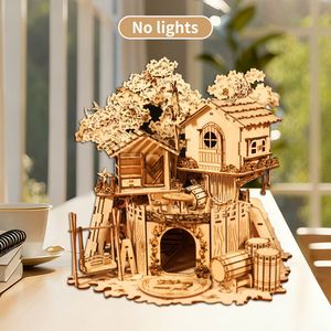 Kit Puzzle 3D in Legno Fatto a Mano - Casa sull'Albero - Decorazione Creativa per Bambini e Adulti - Regalo di Compleanno e Natale - Product Image 4