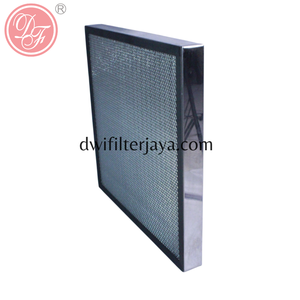 Panneau séparateur en aluminium pour AHU industriel, filtre HEPA en fibre de verre, efficacité 99,99 %, porosité 0,3 m pour environnements industriels propres - Product Image 3