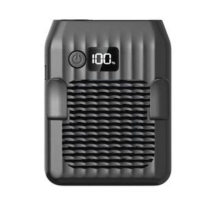 Ventilador de Cuello Portátil de Alta Potencia para Obras de Construcción en Exteriores con Motor sin Escobillas, Batería de 5000 mAh y Diseño sin Aspas - Product Image 1