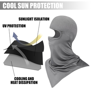 Custom Logo Summer Long <b>Balaclava</b> Breathable Face Mask For Cycling Sports Events UV Sun Protection Lightweight Soft Headwear - Product Image 2