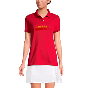 Chemise d'été personnalisable haut de gamme pour femme, manches longues, en tissu jersey respirant, couleurs personnalisées, avec lettres décoratives - Product Image 4