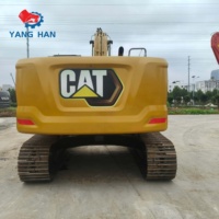 Excavatrice CAT 330 d'occasion à vendre, bon état, machine de construction lourde, marteau brise-roche, dents de godet de rechange