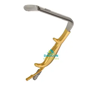 FIBER OPTIC FERREIRA BREAST RETRACTOR WITH EASY GRIP