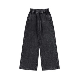 Pantalones Deportivos de Poliéster con Lavado Ácido Personalizados de Última Moda, Pantalones Deportivos con Bolsillos, Ropa Urbana de Algodón para Hombre - Product Image 1