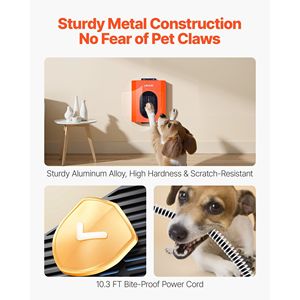 เครื่องทำความร้อนแบบพกพาสำหรับบ้านสุนัข 800 วัตต์ พร้อมระบบป้องกันความร้อนเกิน ปรับอุณหภูมิได้ และตั้งเวลาทำงานได้ 24 ชั่วโมง เพื่อความอบอุ่นของสัตว์เลี้ยง - Product Image 3